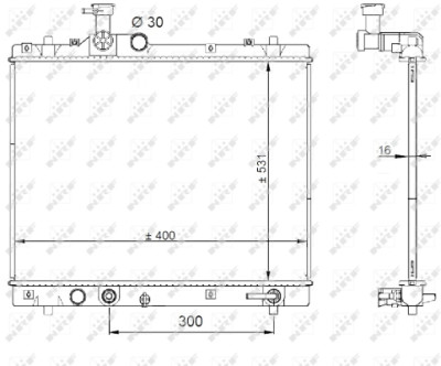 Radiateur, refroidissement du moteur