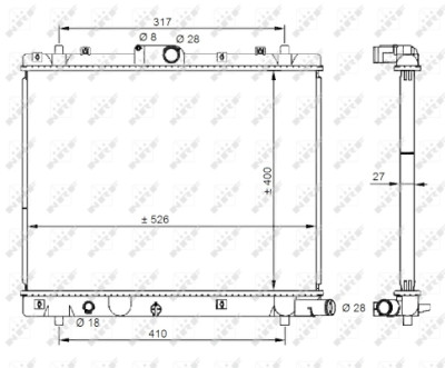Radiateur, refroidissement du moteur