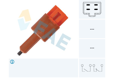 Interrupteur de feu stop FAE 24455
