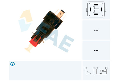 Interrupteur de feu stop FAE 24519