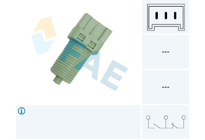 Interrupteur de feu stop FAE 24700