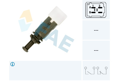 Interrupteur de feu stop FAE 24895