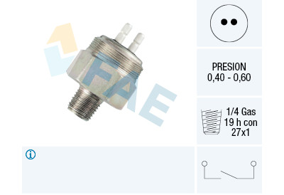 Interrupteur de feu stop FAE 28050
