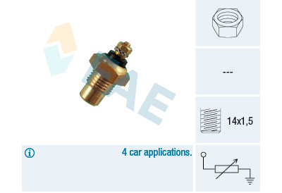 Sonde de température, liquide de refroidissement