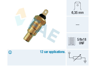 Sonde de température, liquide de refroidissement
