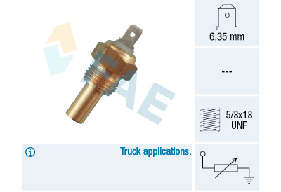 Sonde de température, liquide de refroidissement