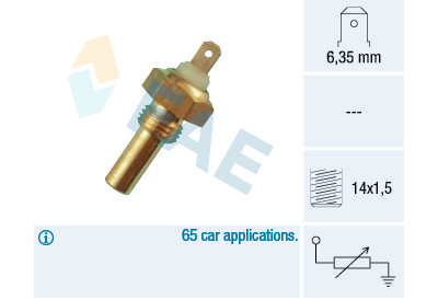 Sonde de température, liquide de refroidissement