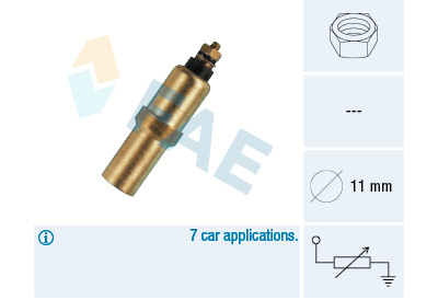 Sonde de température, liquide de refroidissement