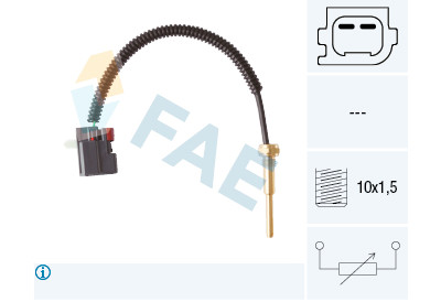 Sonde de température, liquide de refroidissement