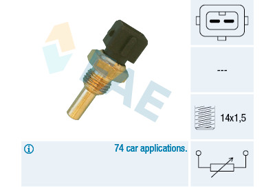 Sonde de température, liquide de refroidissement
