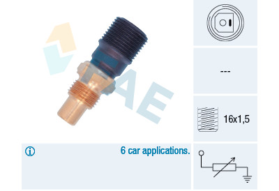 Sonde de température, liquide de refroidissement