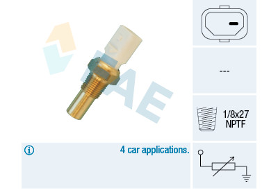 Sonde de température, liquide de refroidissement