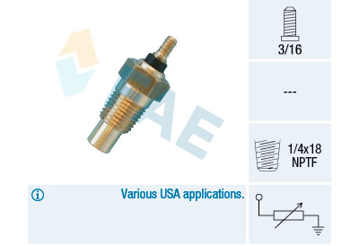 Sonde de température, liquide de refroidissement