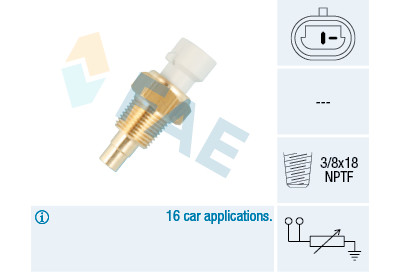 Sonde de température, liquide de refroidissement