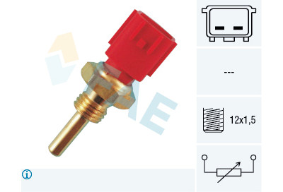 Sonde de température, liquide de refroidissement