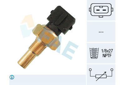 Sonde de température, liquide de refroidissement
