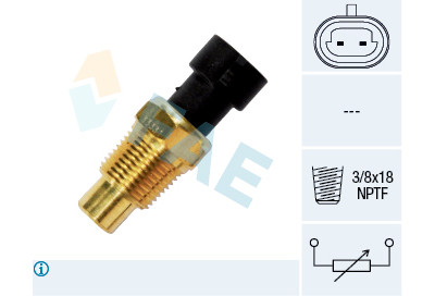 Sonde de température, liquide de refroidissement
