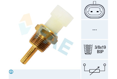Sonde de température, liquide de refroidissement