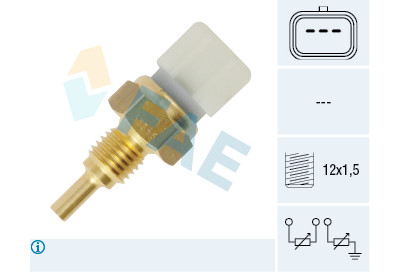 Sonde de température, liquide de refroidissement
