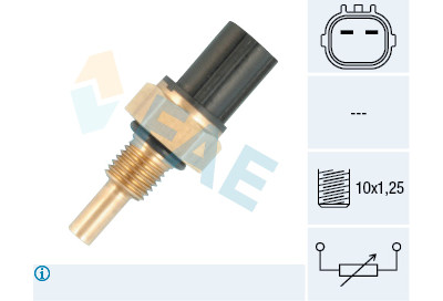 Sonde de température, liquide de refroidissement