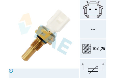 Sonde de température, liquide de refroidissement