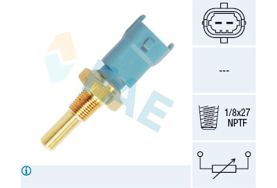 Sonde de température, liquide de refroidissement