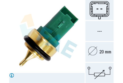Sonde de température, liquide de refroidissement