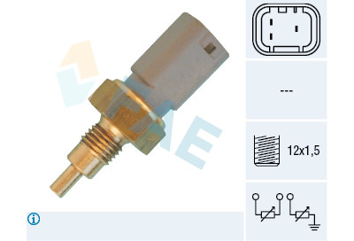 Sonde de température, liquide de refroidissement