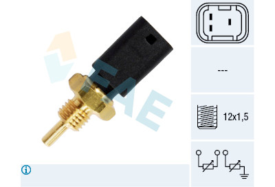 Sonde de température, liquide de refroidissement