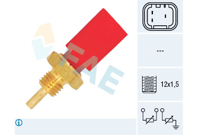 Sonde de température, liquide de refroidissement