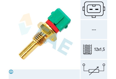 Sensor, temperatura del refrigerante