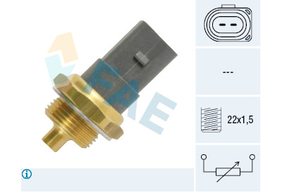 Sonde de température, liquide de refroidissement