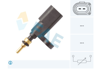 Sonde de température, liquide de refroidissement