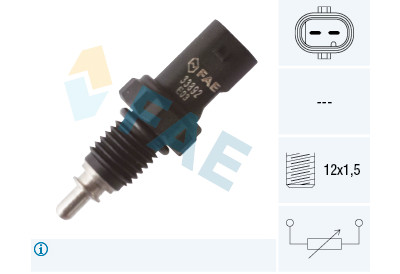 Sonde de température, liquide de refroidissement