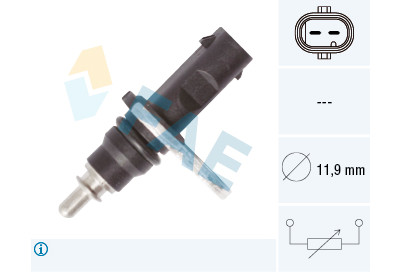 Sonde de température, liquide de refroidissement