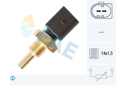 Sonde de température, liquide de refroidissement