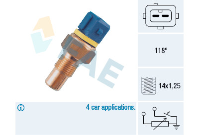 Sonde de température, liquide de refroidissement