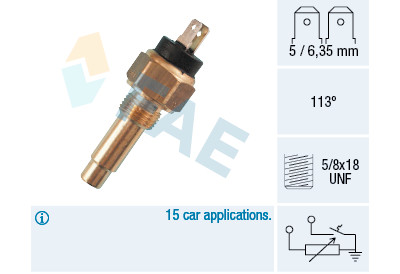 Sonde de température, liquide de refroidissement