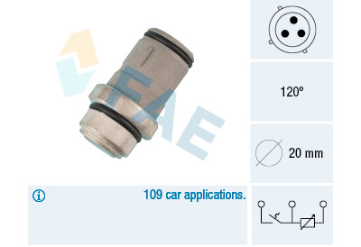 Sonde de température, liquide de refroidissement