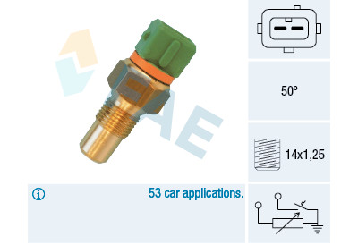 Sonde de température, liquide de refroidissement