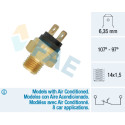 Interrupteur de température, ventilateur de radiateur