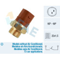 Interrupteur de température, ventilateur de radiateur