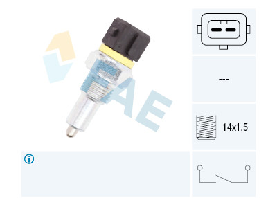 Interrupteur, feu de recul FAE 40570