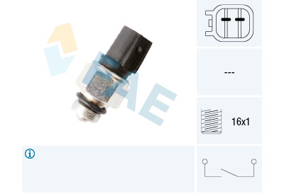Interrupteur, feu de recul FAE 40596