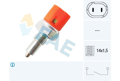 Interrupteur, feu de recul FAE 40601