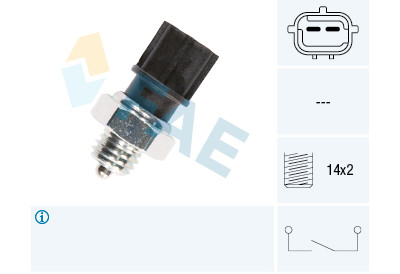 Interrupteur, feu de recul FAE 40895
