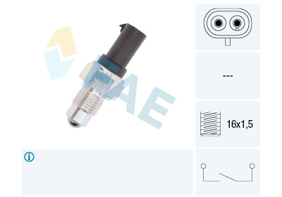 Interrupteur, feu de recul FAE 40920
