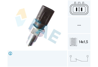 Interrupteur, feu de recul FAE 41245
