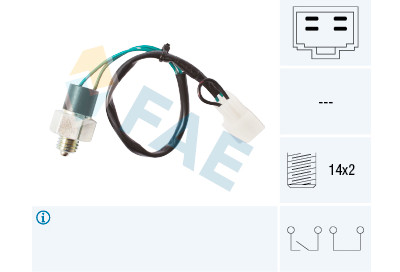 Interrupteur, feu de recul FAE 41286