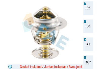 Thermostat, liquide de refroidissement FAE 5307688